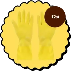 Gummihandskar 12st